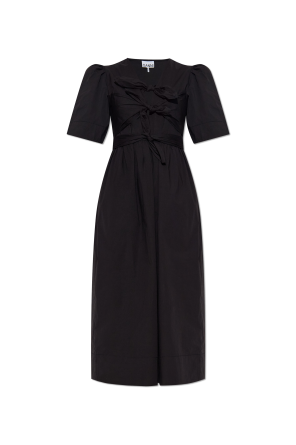 Alexander Wang Ribbed slip dress with short sleeves